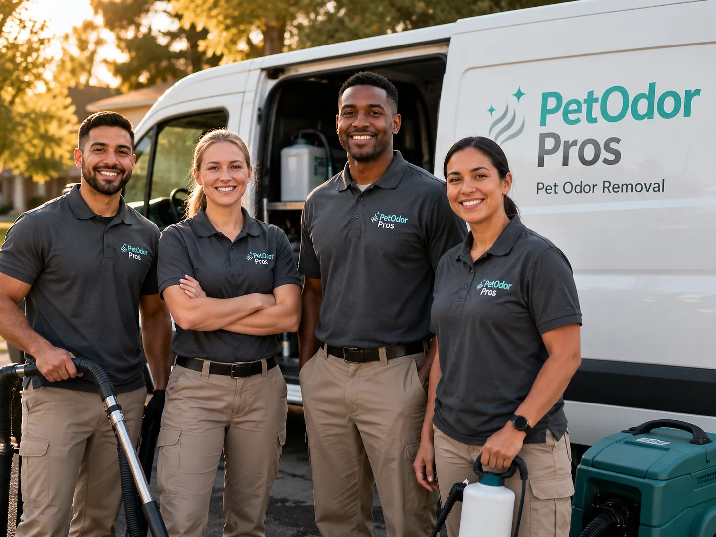 Pet Odor Removal team serving Raleigh, ND